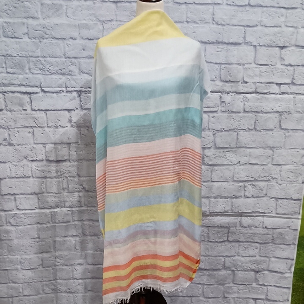 Multicolor Striped Scarf
